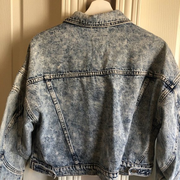 Avec Les Filles Acid Wash Jean Jacket - Picture 5 of 15